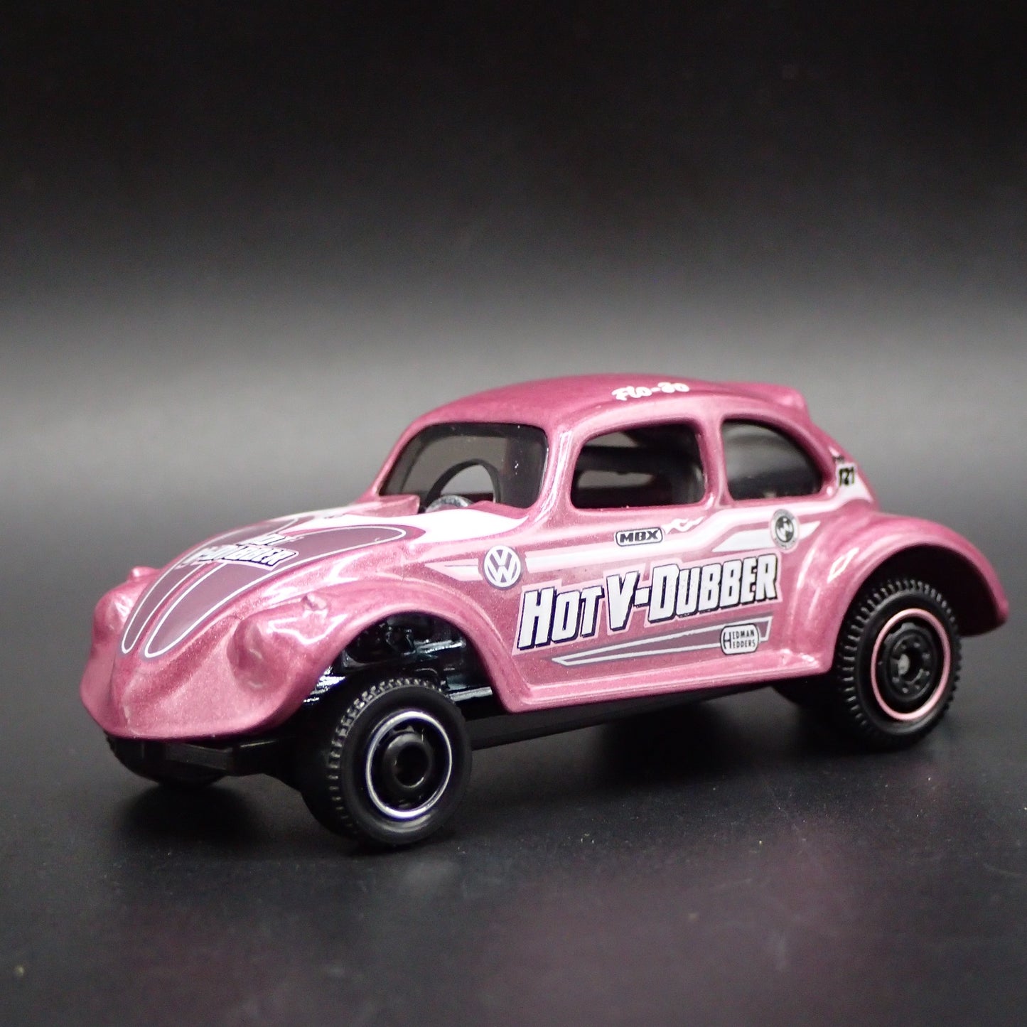1972 72 VW VOLKSWAGEN BEETLE BUG DRAGSTER 1:64 SCALE DIORAMA DIECAST MODEL CAR