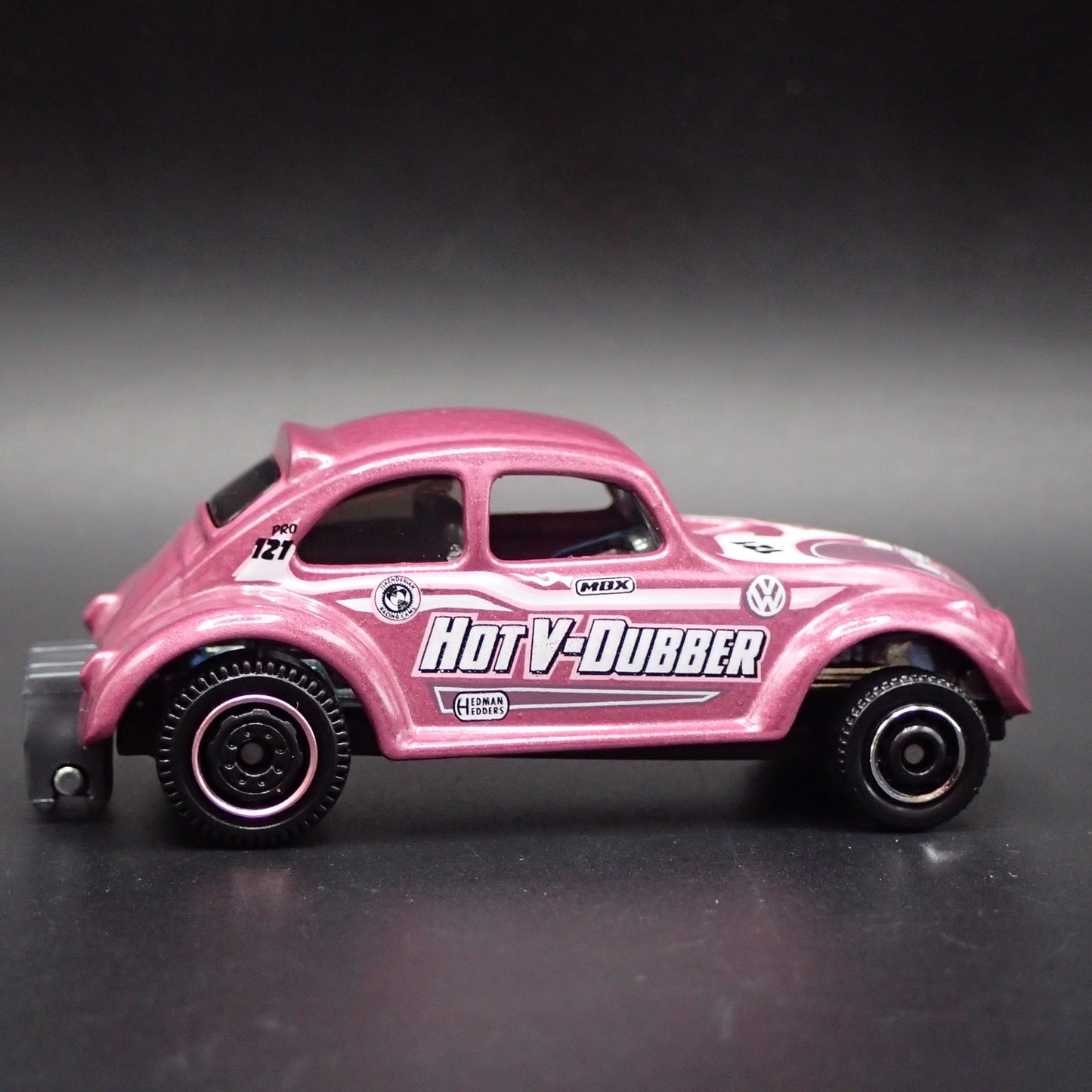 1972 72 VW VOLKSWAGEN BEETLE BUG DRAGSTER 1:64 SCALE DIORAMA DIECAST MODEL CAR