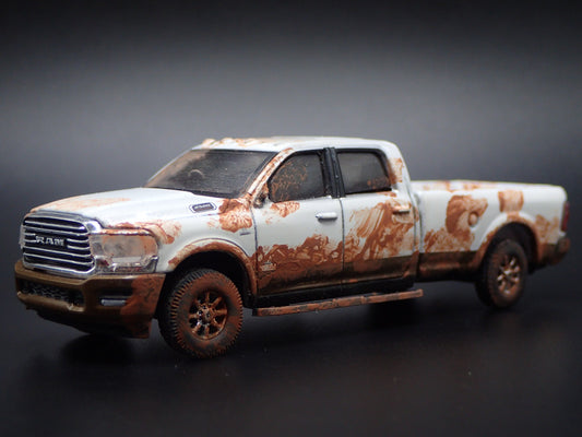 2021-2025 RAM 2500 LONGHORN CREW CAB TRUCK MUDDY 1/64 SCALE DIECAST MODEL CAR
