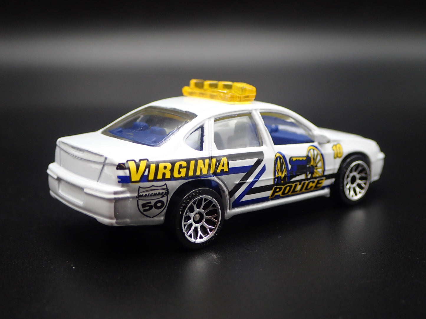2000-2005 CHEVY CHEVROLET IMPALA POLICE VIRGINIA VA 1:64 SCALE DIECAST MODEL CAR