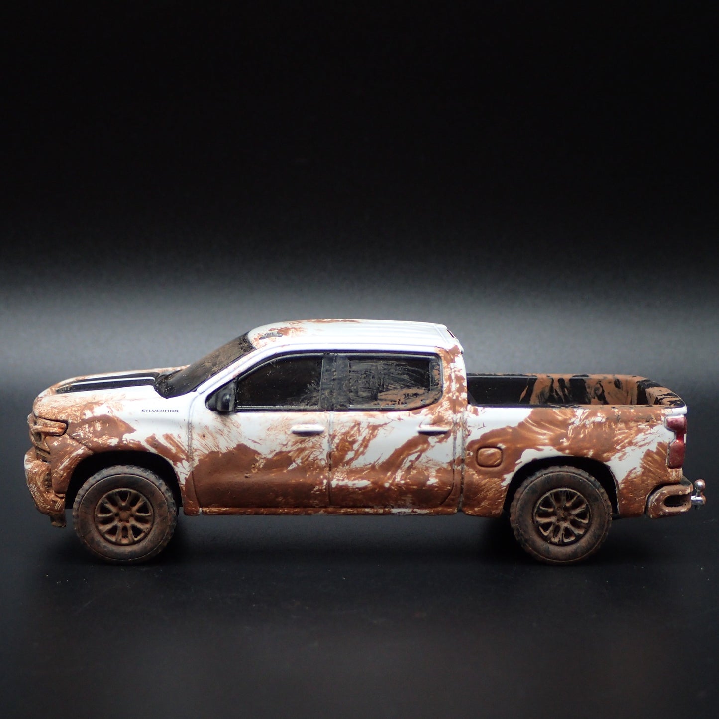2019-2025 CHEVY SILVERADO TRUCK RST RALLY MUDDY 1:64 SCALE DIECAST MODEL CAR