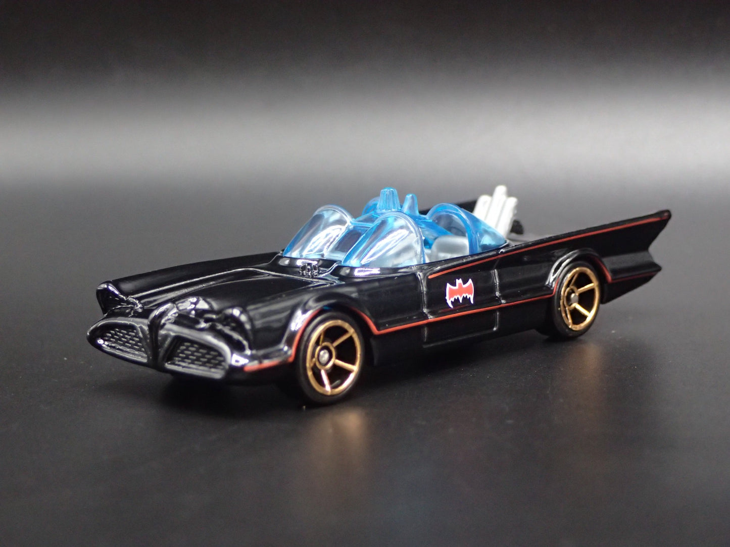 1966 66 BATMAN BATMOBILE ADAM WEST RARE 1/64 SCALE COLLECTIBLE DIECAST MODEL CAR