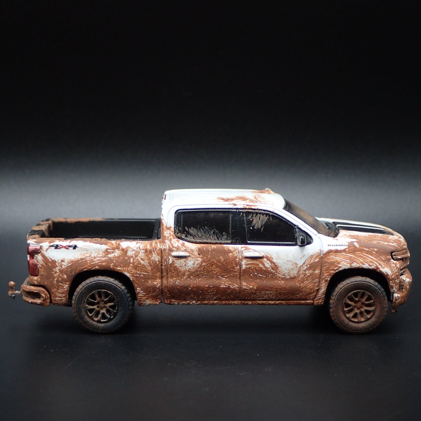 2019-2025 CHEVY SILVERADO TRUCK RST RALLY MUDDY 1:64 SCALE DIECAST MODEL CAR