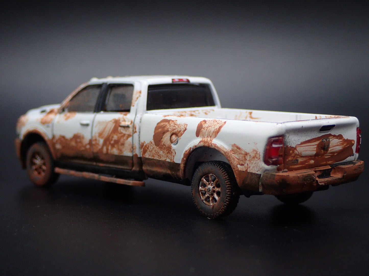 2021-2025 RAM 2500 LONGHORN CREW CAB TRUCK MUDDY 1/64 SCALE DIECAST MODEL CAR