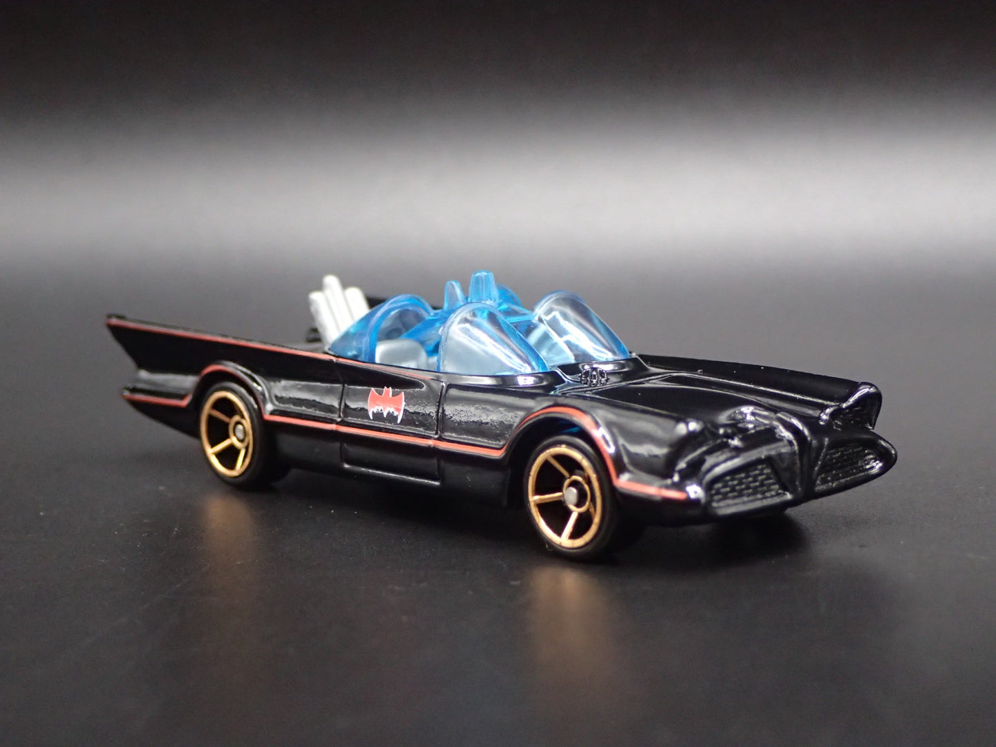 1966 66 BATMAN BATMOBILE ADAM WEST RARE 1/64 SCALE COLLECTIBLE DIECAST MODEL CAR