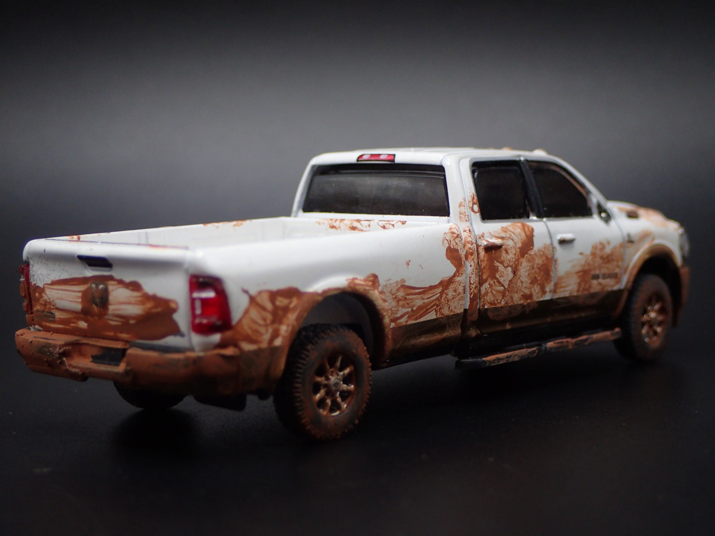 2021-2025 RAM 2500 LONGHORN CREW CAB TRUCK MUDDY 1/64 SCALE DIECAST MODEL CAR