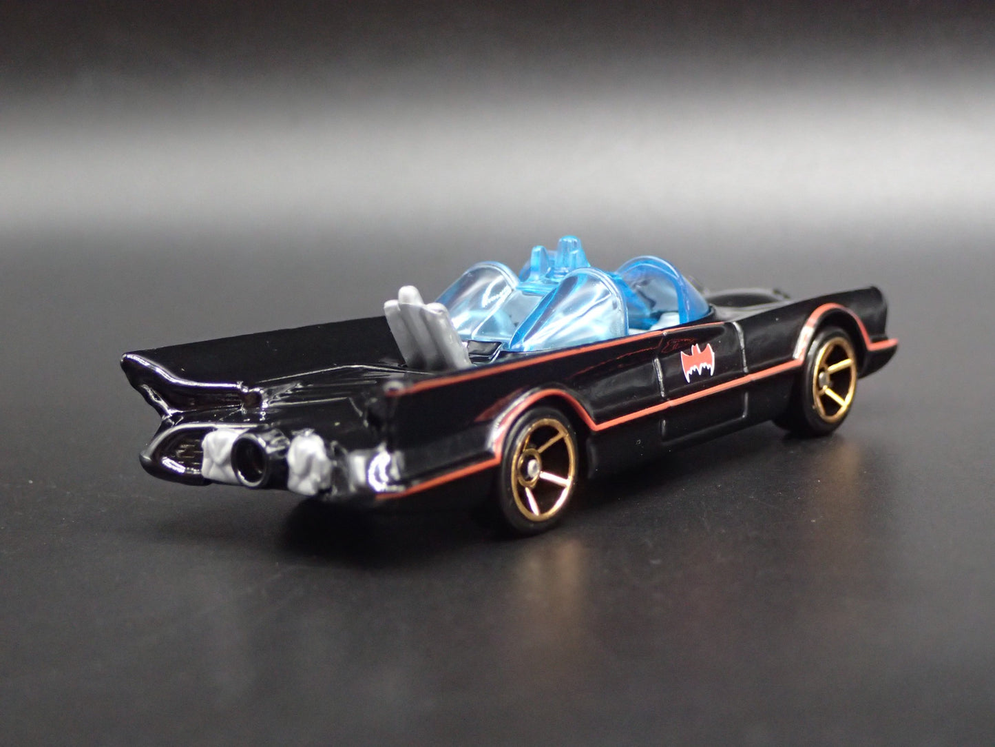 1966 66 BATMAN BATMOBILE ADAM WEST RARE 1/64 SCALE COLLECTIBLE DIECAST MODEL CAR