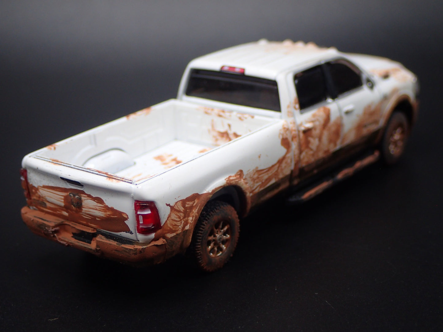 2021-2025 RAM 2500 LONGHORN CREW CAB TRUCK MUDDY 1/64 SCALE DIECAST MODEL CAR