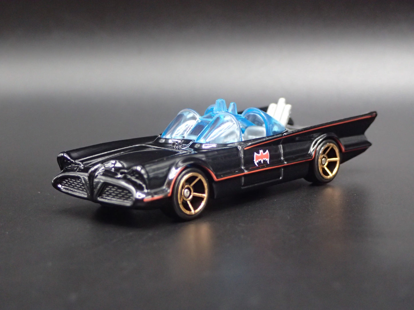 1966 66 BATMAN BATMOBILE ADAM WEST RARE 1/64 SCALE COLLECTIBLE DIECAST MODEL CAR