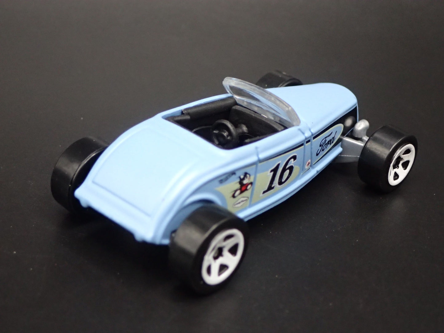 1933 33 FORD LO-BOY HOT ROD BLUE RARE 1:64 SCALE COLLECTIBLE DIECAST MODEL CAR