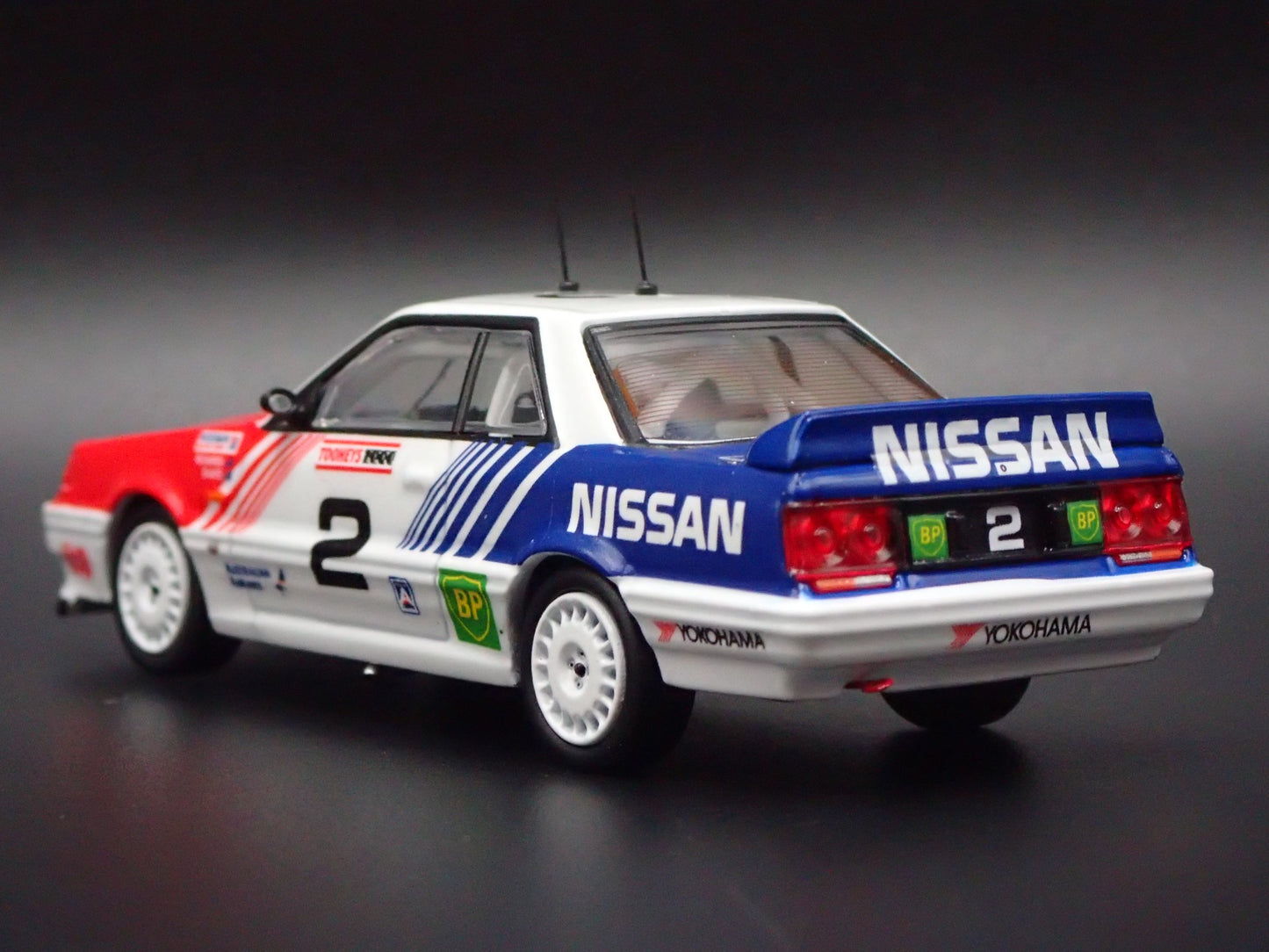 1985-1989 NISSAN SKYLINE GTS-R R31 #2 AUSTRALIA BATHURST 1:64 DIECAST MODEL CAR