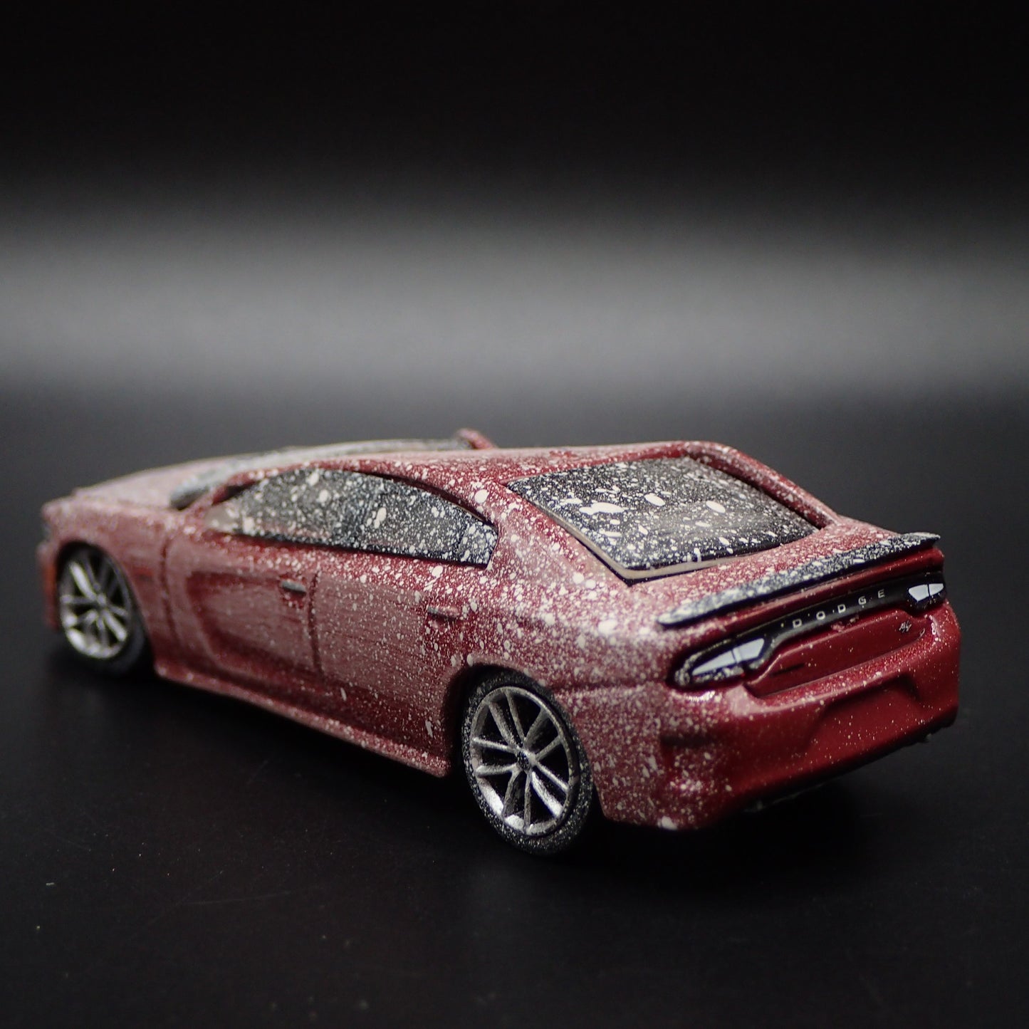 2017 DODGE CHARGER RT SCAT PACK ROLLOVER ACCIDENT 1:64 SCALE DIECAST MODEL CAR