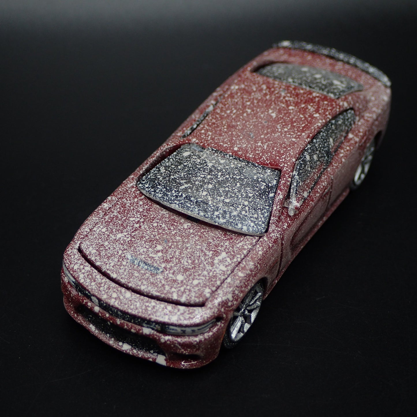 2017 DODGE CHARGER RT SCAT PACK ROLLOVER ACCIDENT 1:64 SCALE DIECAST MODEL CAR