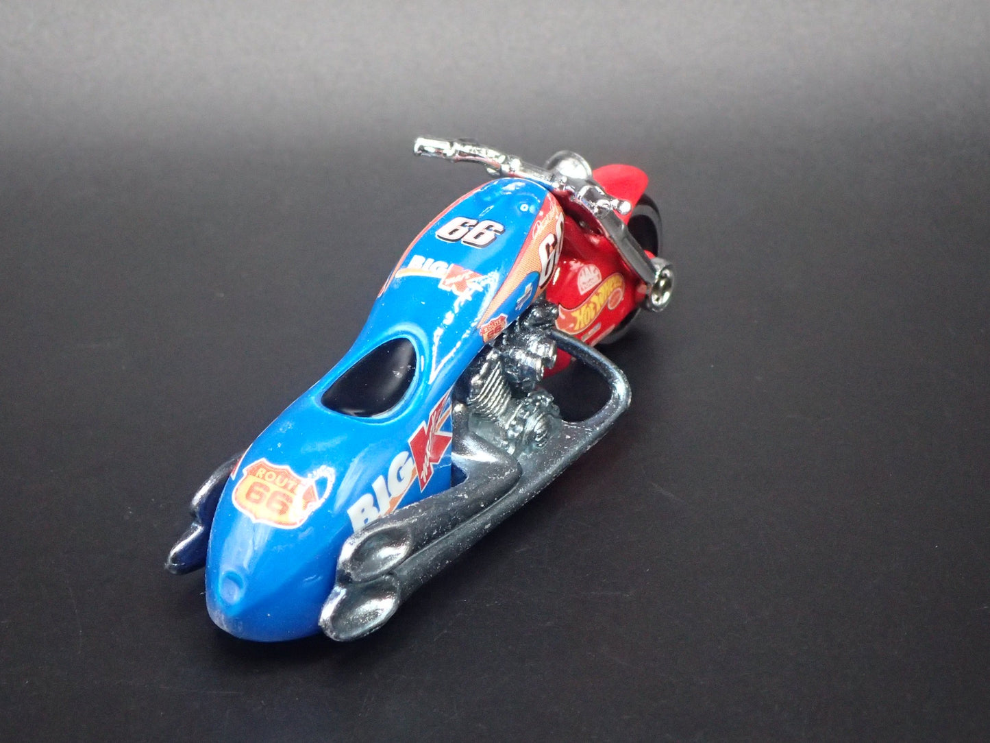SCORCHIN SCOOTER MOTORCYCLE BIG KMART 66 1:64 HOT WHEELS SCALE DIECAST MODEL CAR