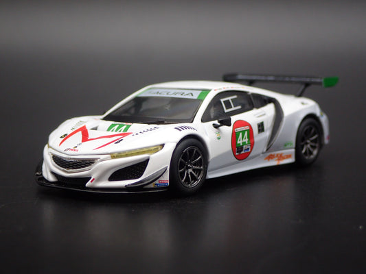 2016-2022 ACURA NSX GT3 EVO #44 IMSA RACING 1:64 SCALE DIORAMA DIECAST MODEL CAR