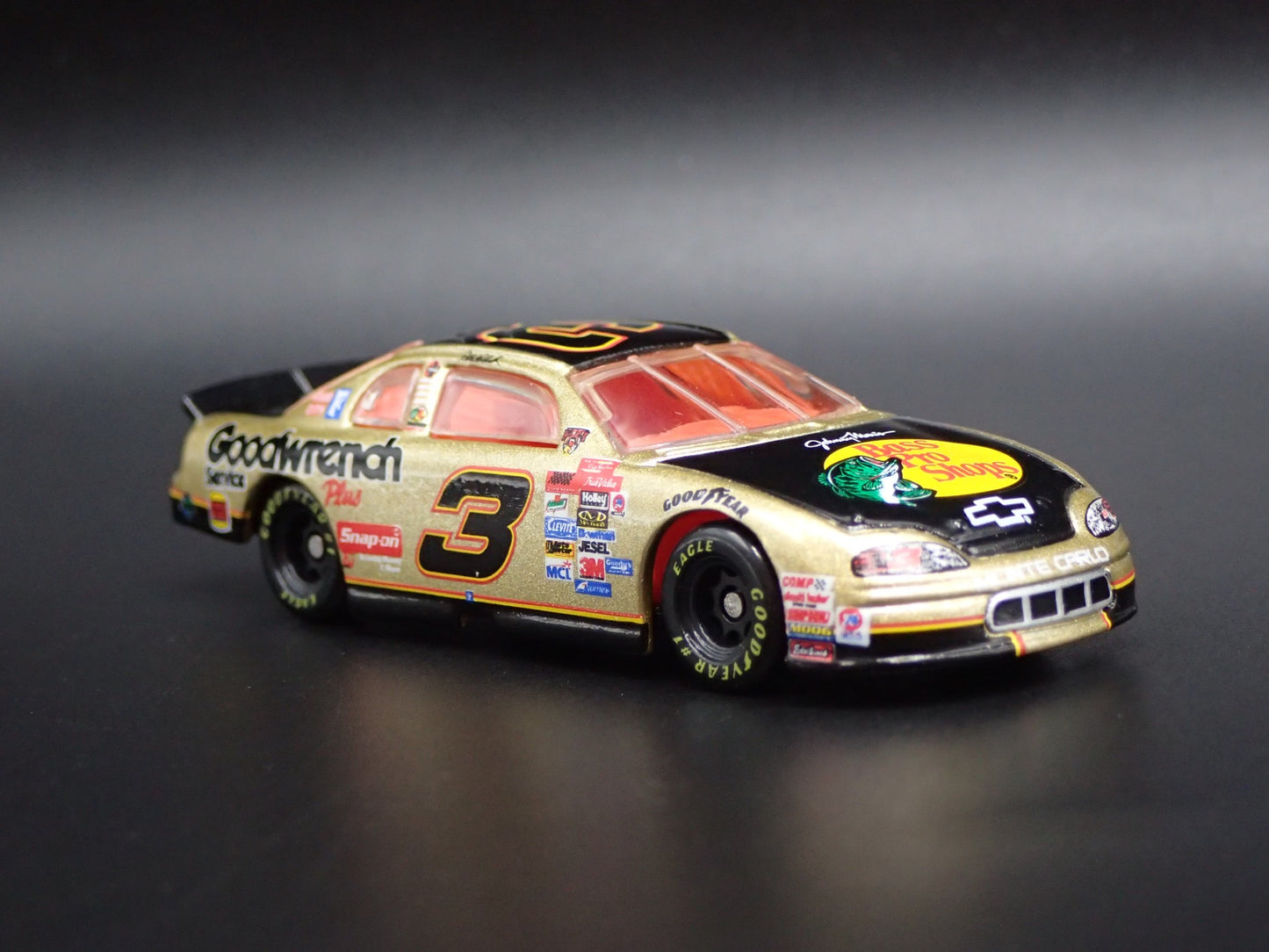 2001 CHEVROLET MONTE CARLO EARNHARDT PRO BASS SHOPS 1:64 SCALE DIECAST MODEL CAR