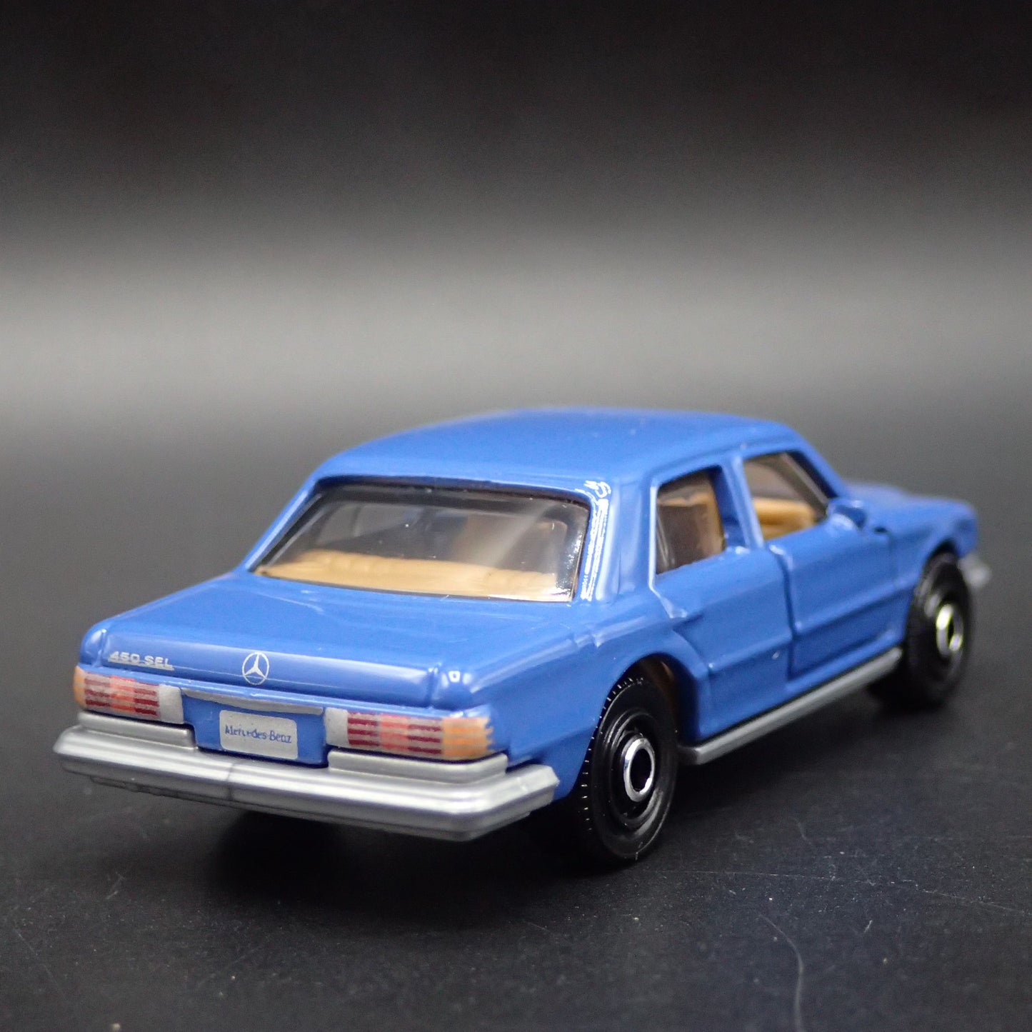 1975-1981 MERCEDES-BENZ 450 SEL 4 FOUR DOOR BLUE 1:64 SCALE DIECAST MODEL CAR