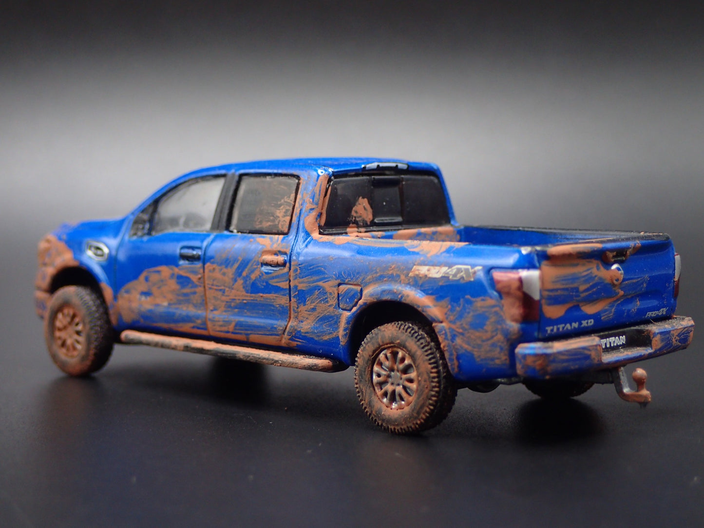 2016-2024 NISSAN TITAN XD PRO-4X PICKUP TRUCK OFFROAD 1:64 DIECAST MODEL CAR