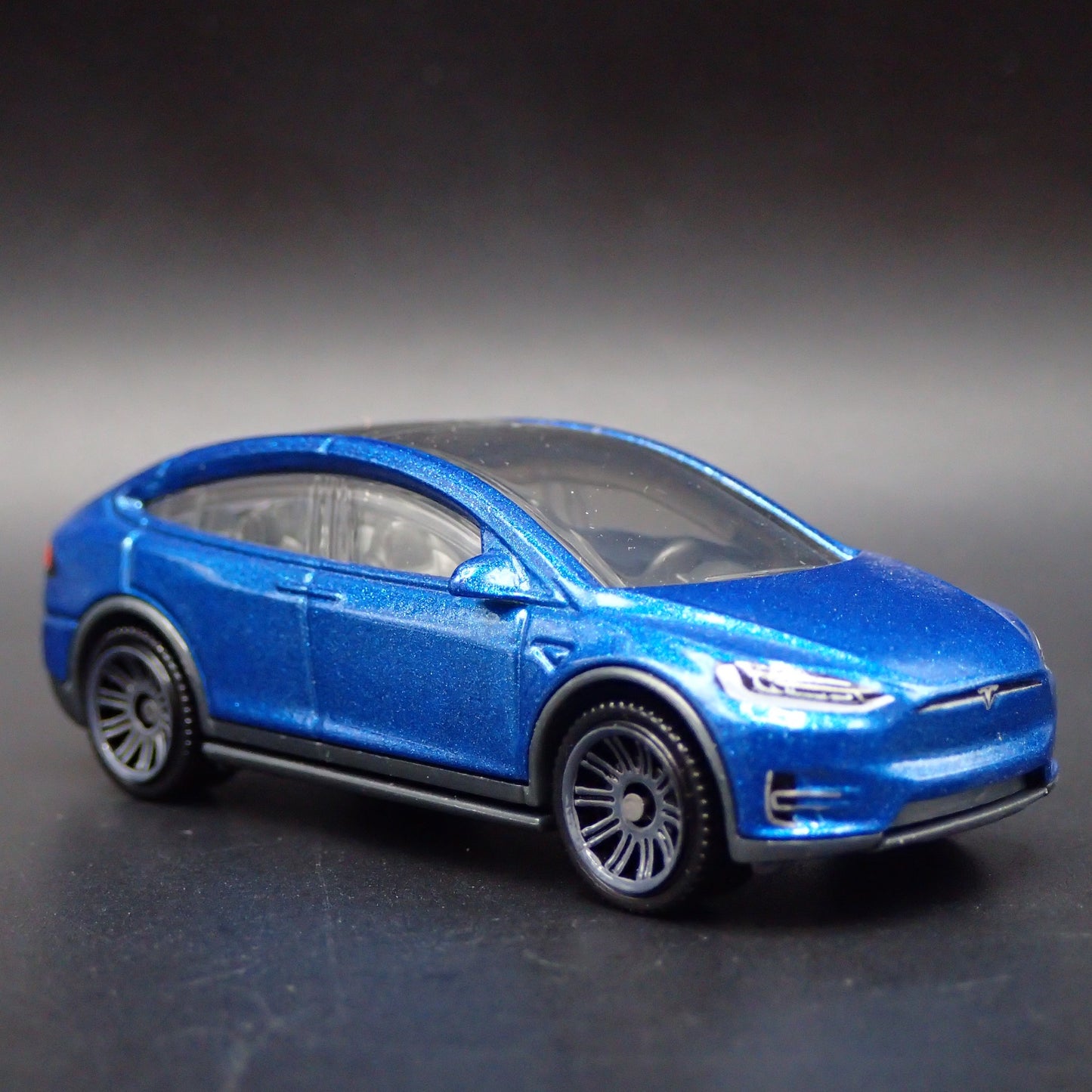 2016-2025 TESLA MODEL X SUV BLUE 1:64 SCALE COLLECTIBLE DIECAST MODEL CAR
