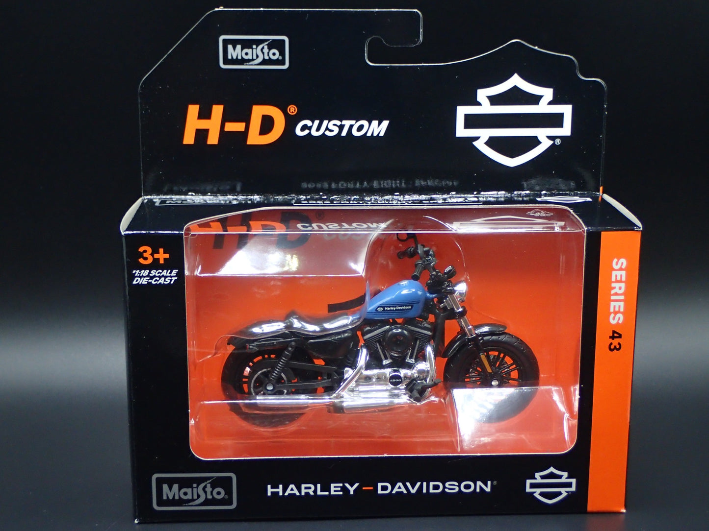 2022 FORTY EIGHT SPECIAL HARLEY DAVIDSON MOTORCYCLE MAISTO SERIES 43 1/18 MODEL