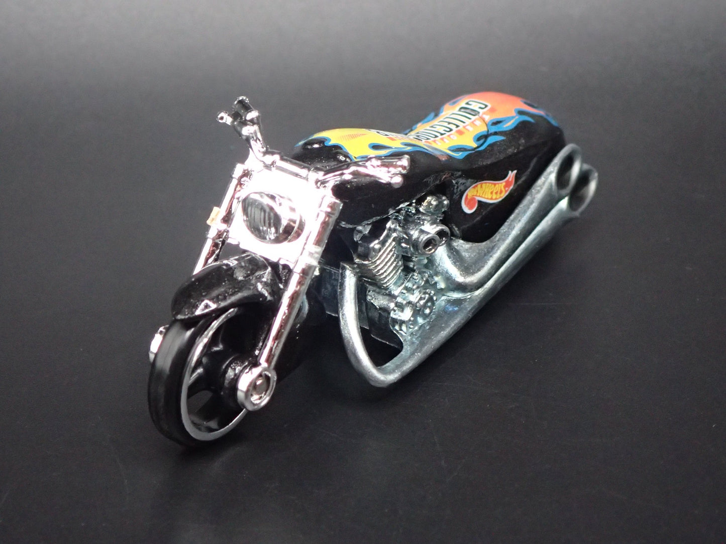 SCORCHIN SCOOTER MOTORCYCLE BLACK HOT WHEELS 1:64 HW SCALE DIECAST MODEL CAR