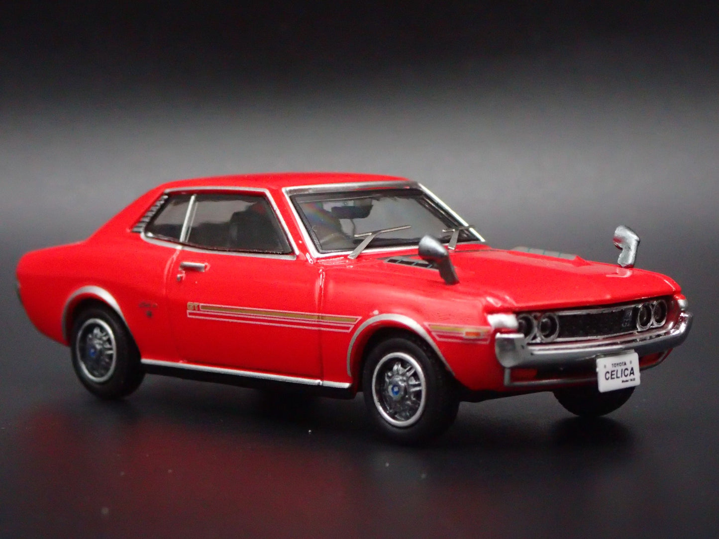 1970 70 TOYOTA CELICA 1600GTV TA22 RARE 1:64 SCALE DIORAMA DIECAST MODEL CAR