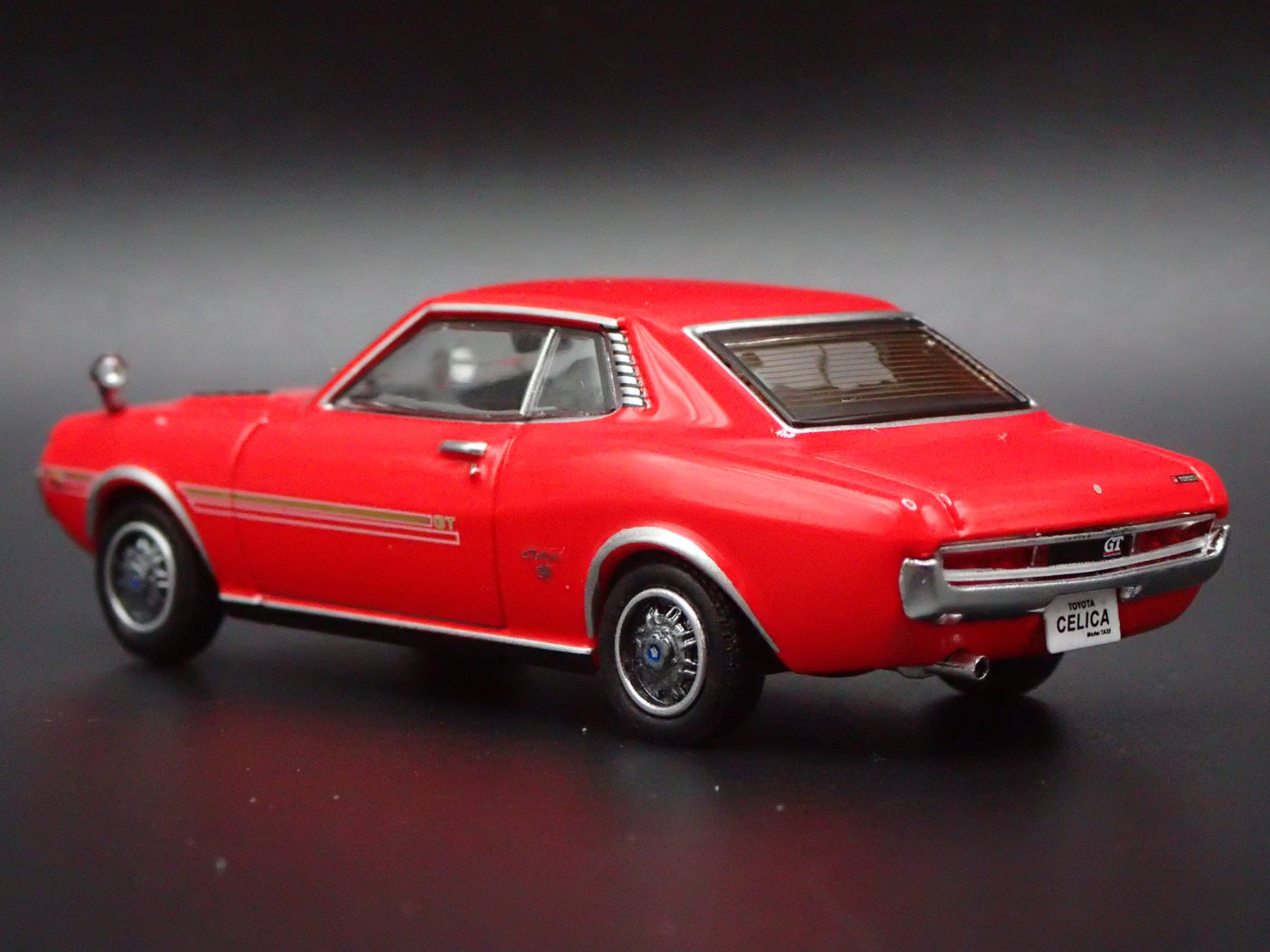 1970 70 TOYOTA CELICA 1600GTV TA22 RARE 1:64 SCALE DIORAMA DIECAST MODEL CAR