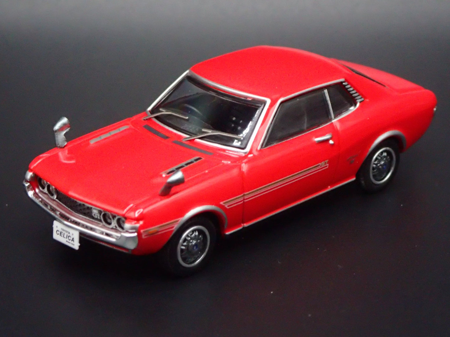 1970 70 TOYOTA CELICA 1600GTV TA22 RARE 1:64 SCALE DIORAMA DIECAST MODEL CAR