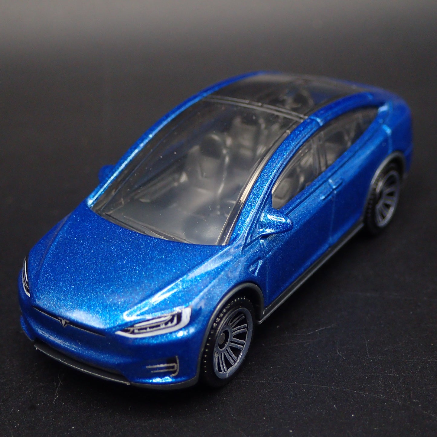 2016-2025 TESLA MODEL X SUV BLUE 1:64 SCALE COLLECTIBLE DIECAST MODEL CAR