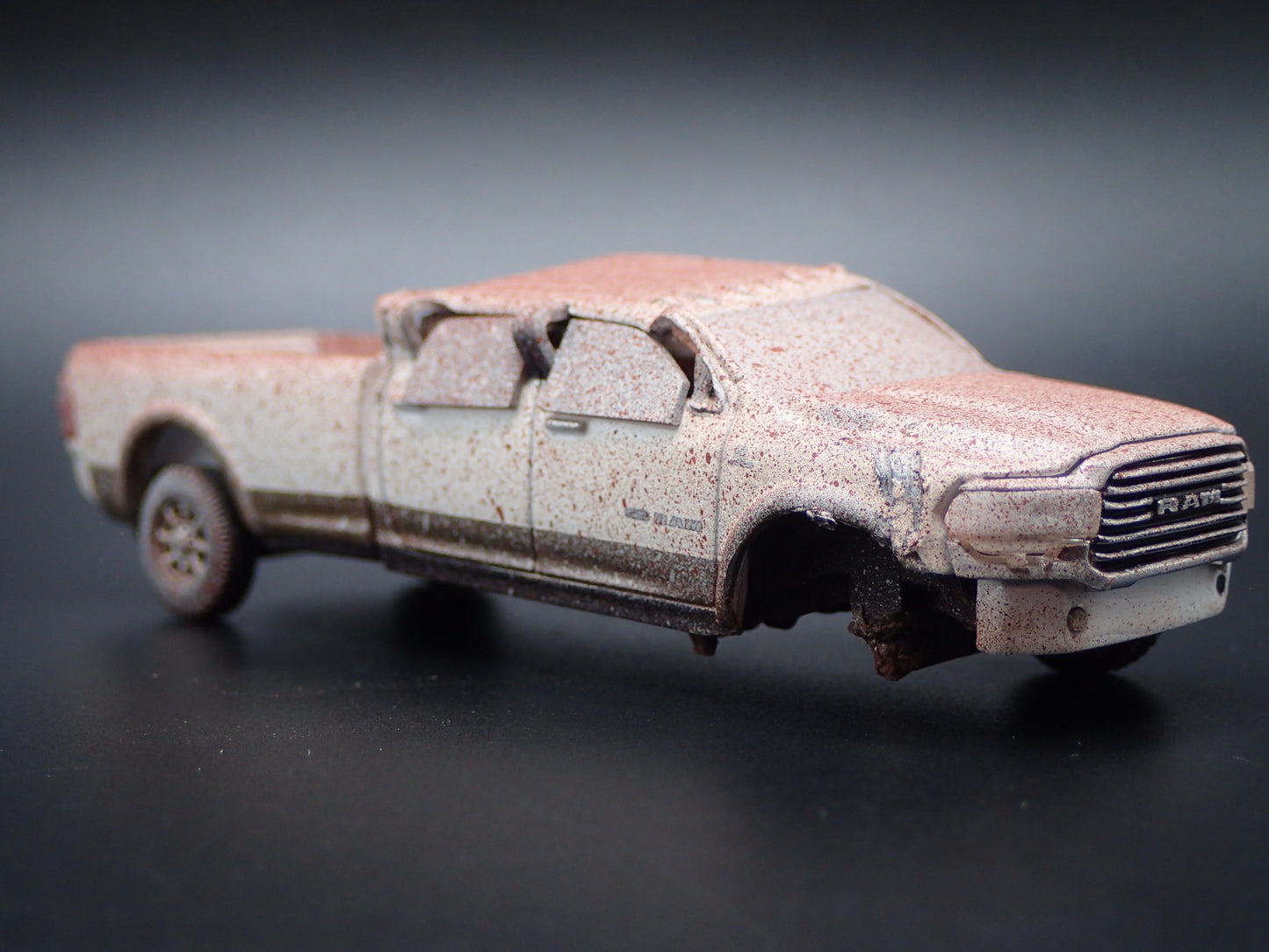 2021-2025 RAM 2500 LONGHORN CREW CAB TRUCK ROLLOVER 1/64 SCALE DIECAST MODEL CAR