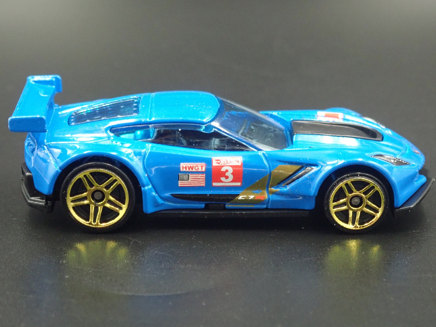 2014-2019 CHEVY CHEVROLET CORVETTE C7R RACE CAR 1/64 SCALE DIECAST MODEL CAR
