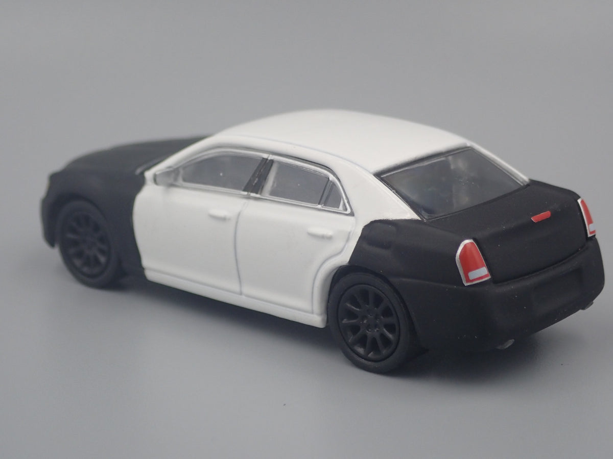 2013 13 CHRYSLER 300C SPY CAR RARE 1/64 SCALE COLLECTIBLE DIECAST MODEL CAR-Burning Rubber Toy Company