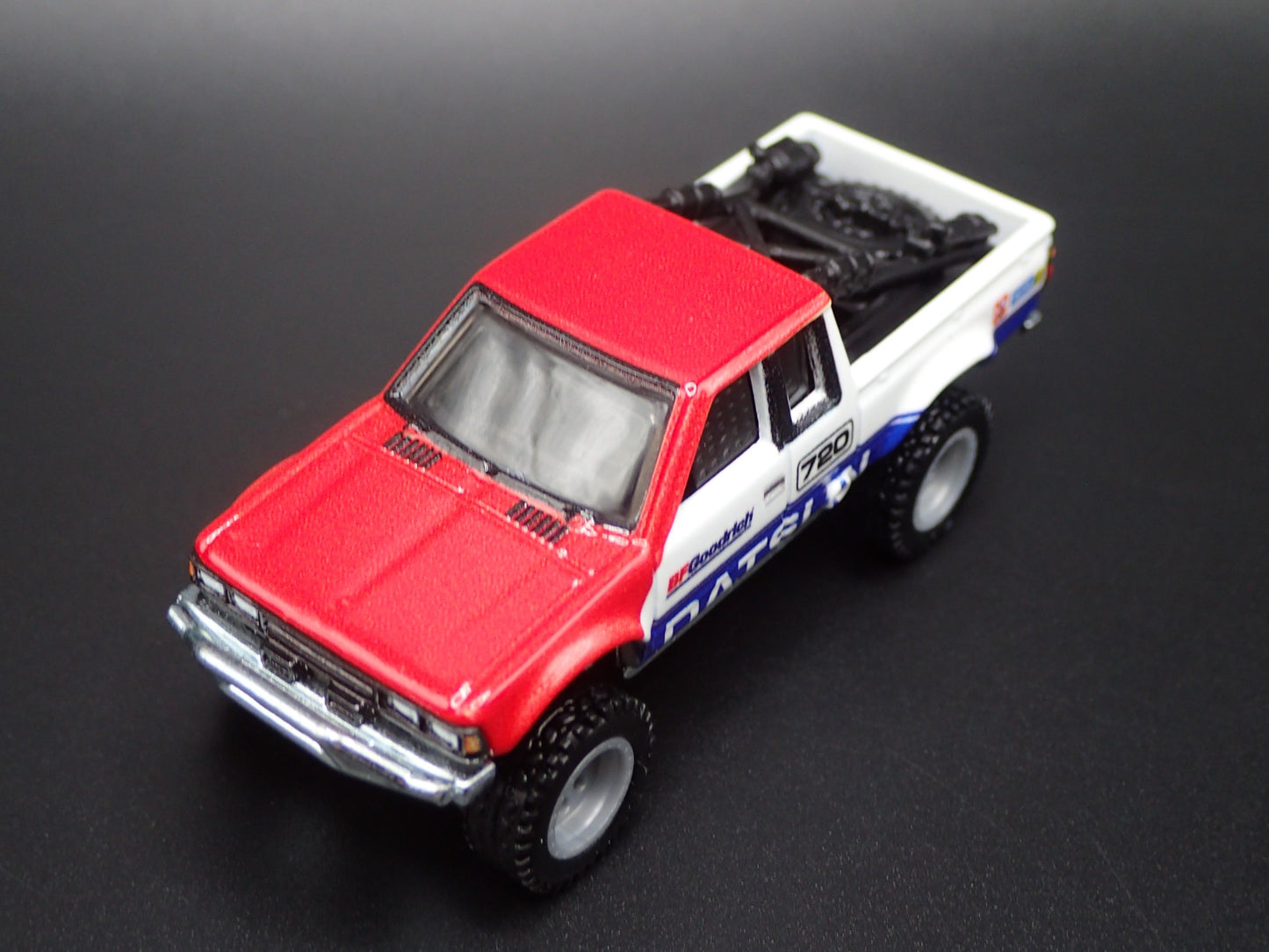 DATSUN PICKUP TRUCK BFGOODRICH 4X4 OFF ROAD TROPHY 1:64 SCALE DIECAST MODEL CAR