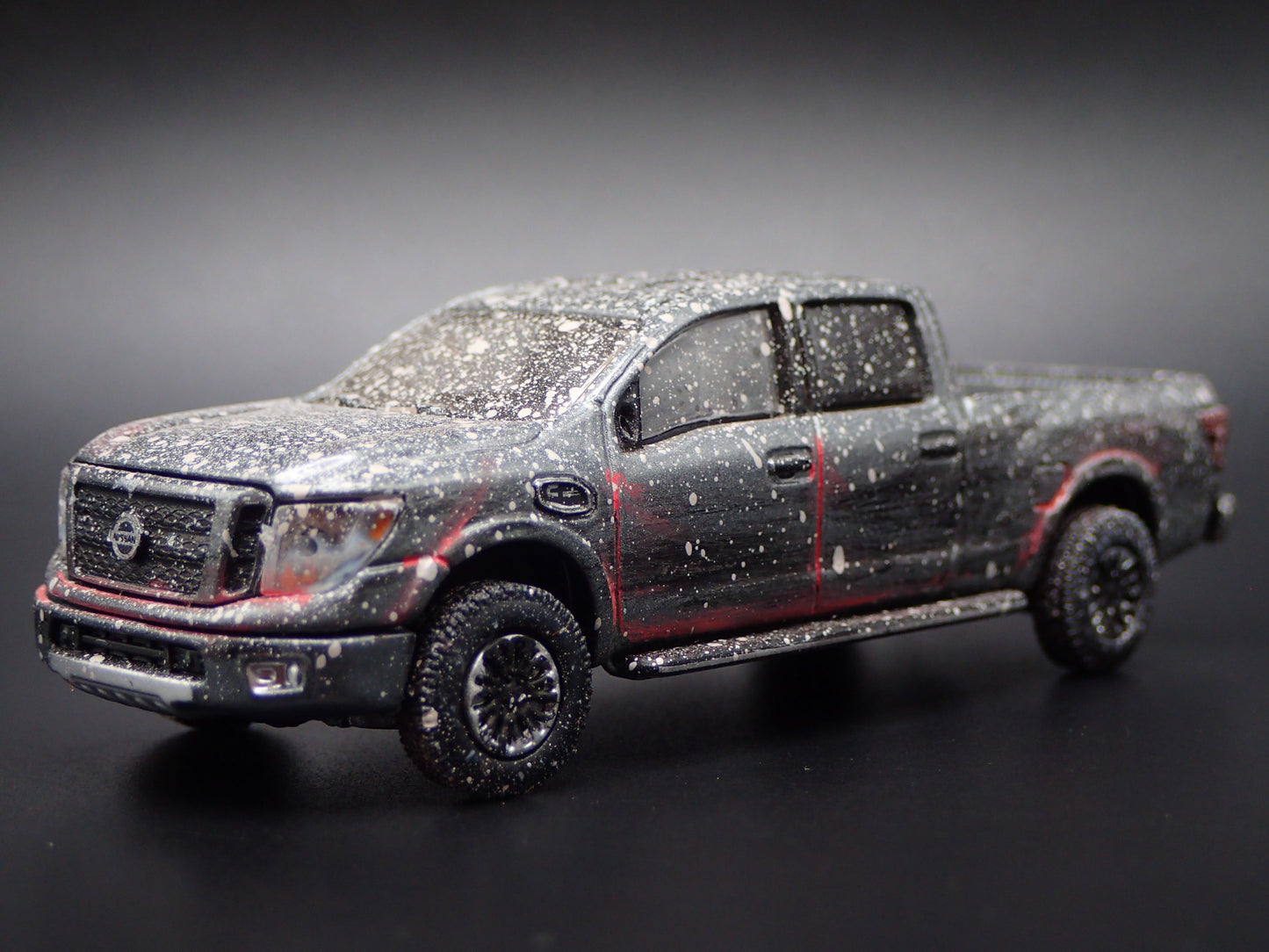 2016-2024 NISSAN TITAN XD PRO-4X PICKUP TRUCK HITCH 1:64 SCALE DIECAST MODEL CAR