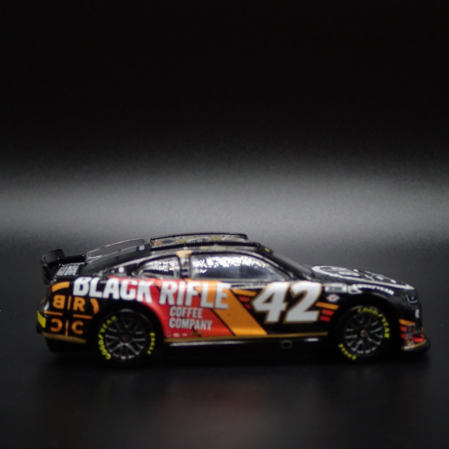 2023 CHEVY CAMARO ZL1 42 NOAH GRAGSON BLACK RIFLE COFFEE NASCAR 1:64 DIECAST CAR