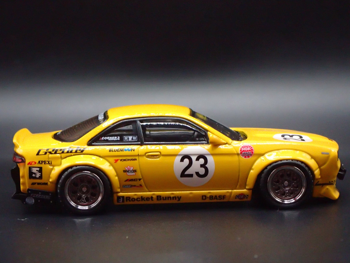 NISSAN SILVIA S14 ROCKET BUNNY BOSS SEMA 2015 JDM 1:64 SCALE DIECAST MODEL CAR