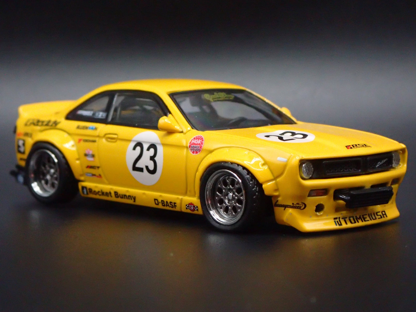 NISSAN SILVIA S14 ROCKET BUNNY BOSS SEMA 2015 JDM 1:64 SCALE DIECAST MODEL CAR