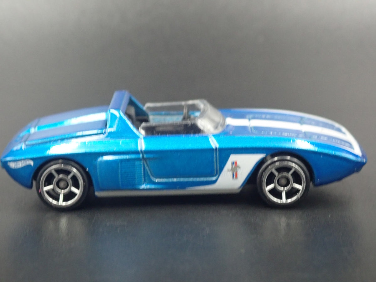1962 FORD MUSTANG CONCEPT RARE 1:64 SCALE COLLECTIBLE DIORAMA DIECAST MODEL CAR-Burning Rubber Toy Company