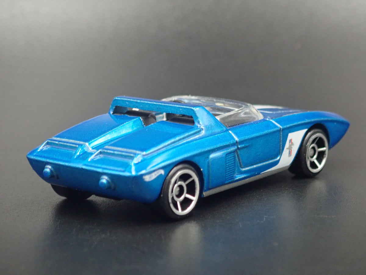 1962 FORD MUSTANG CONCEPT RARE 1:64 SCALE COLLECTIBLE DIORAMA DIECAST MODEL CAR-Burning Rubber Toy Company