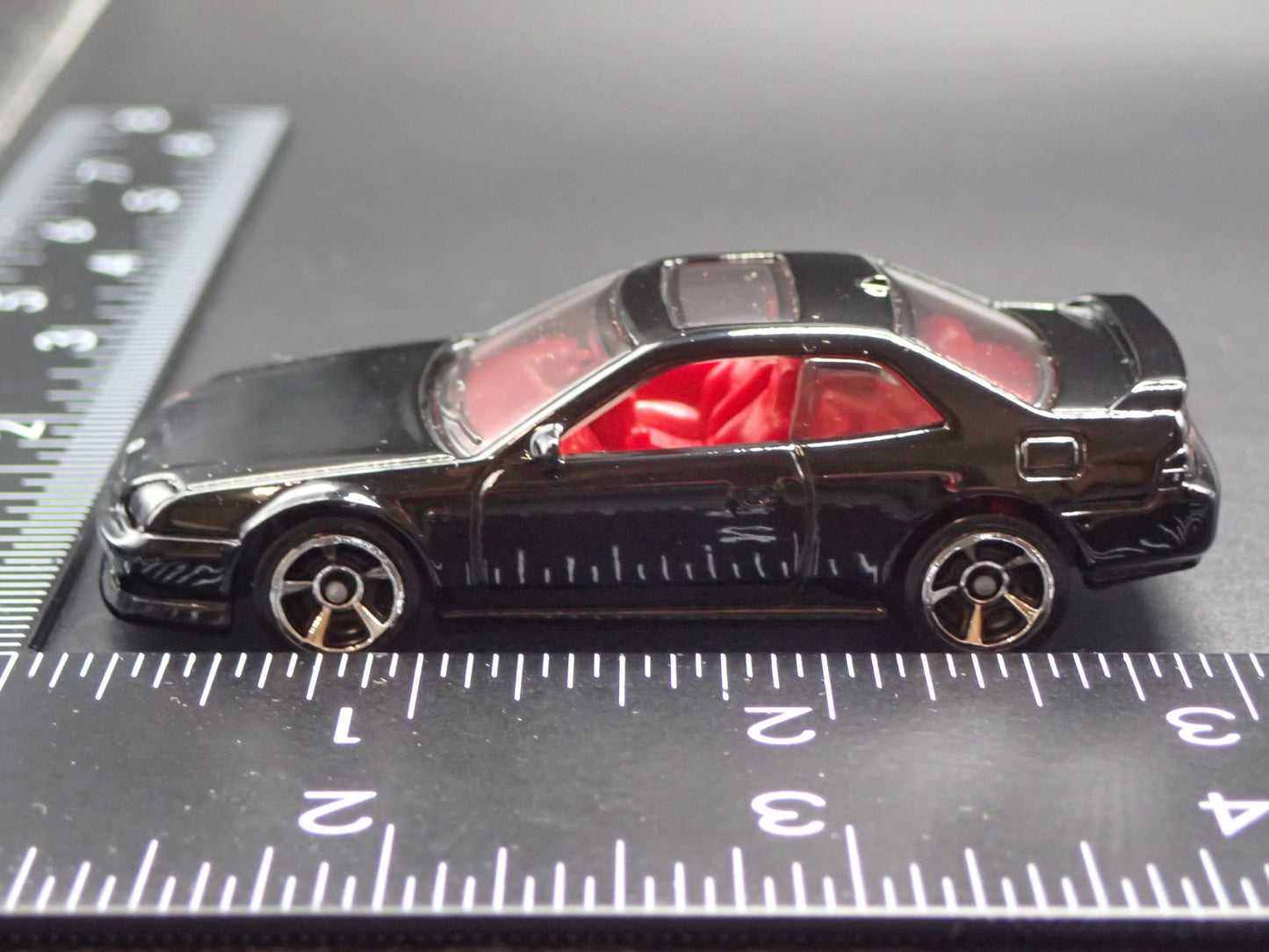 1997-2001 HONDA PRELUDE BLACK 1:64 SCALE COLLECTIBLE DIORAMA DIECAST MODEL CAR