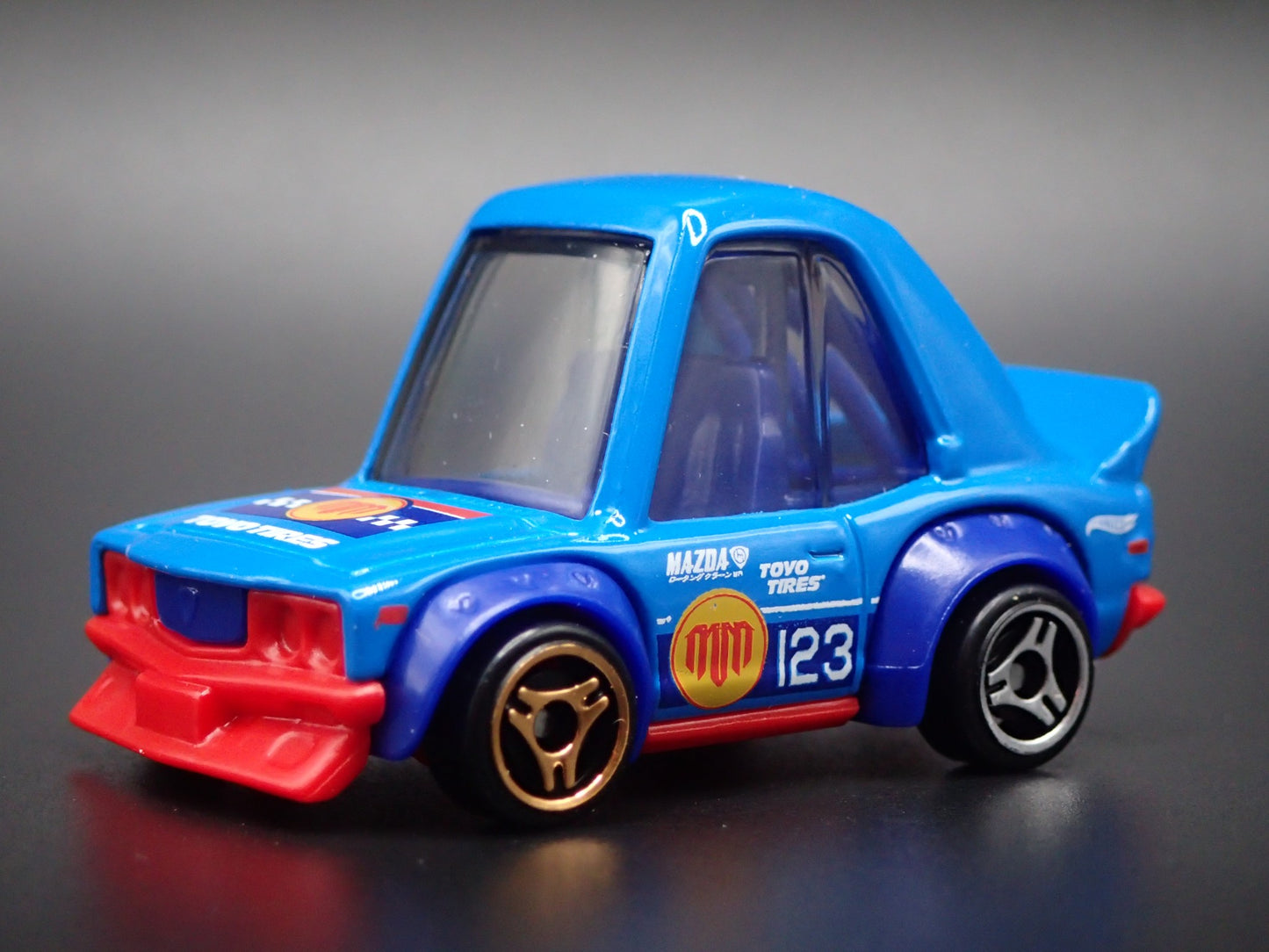 1971-1978 MAZDA RX3 TOONED 1:64 SCALE COLLECTIBLE DIORAMA DIECAST MODEL CAR