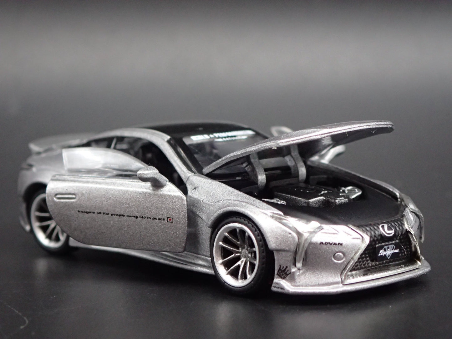 2018-2025 LEXUS LC 500 LB WORKS 1/64 SCALE COLLECTIBLE DIORAMA DIECAST MODEL CAR