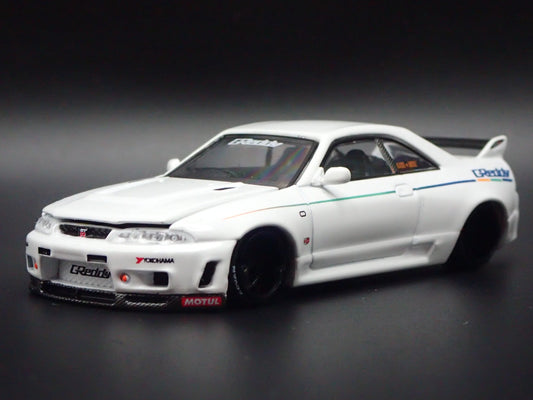 1993-1998 NISSAN SKYLINE GTR R33 GREDDY KAIDO HOUSE 1:64 SCALE DIECAST MODEL CAR