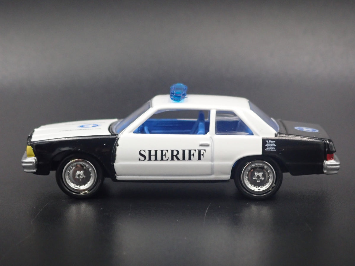 1978-1983 CHEVY CHEVROLET MALIBU SHERIFF RARE 1:64 SCALE DIECAST MODEL CAR
