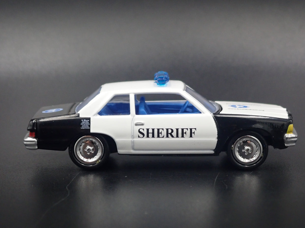 1978-1983 CHEVY CHEVROLET MALIBU SHERIFF RARE 1:64 SCALE DIECAST MODEL CAR