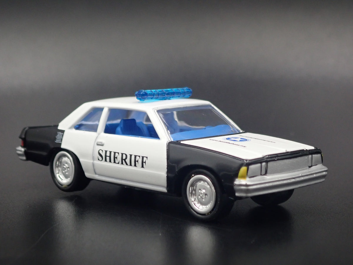 1978-1983 CHEVY CHEVROLET MALIBU SHERIFF RARE 1:64 SCALE DIECAST MODEL CAR