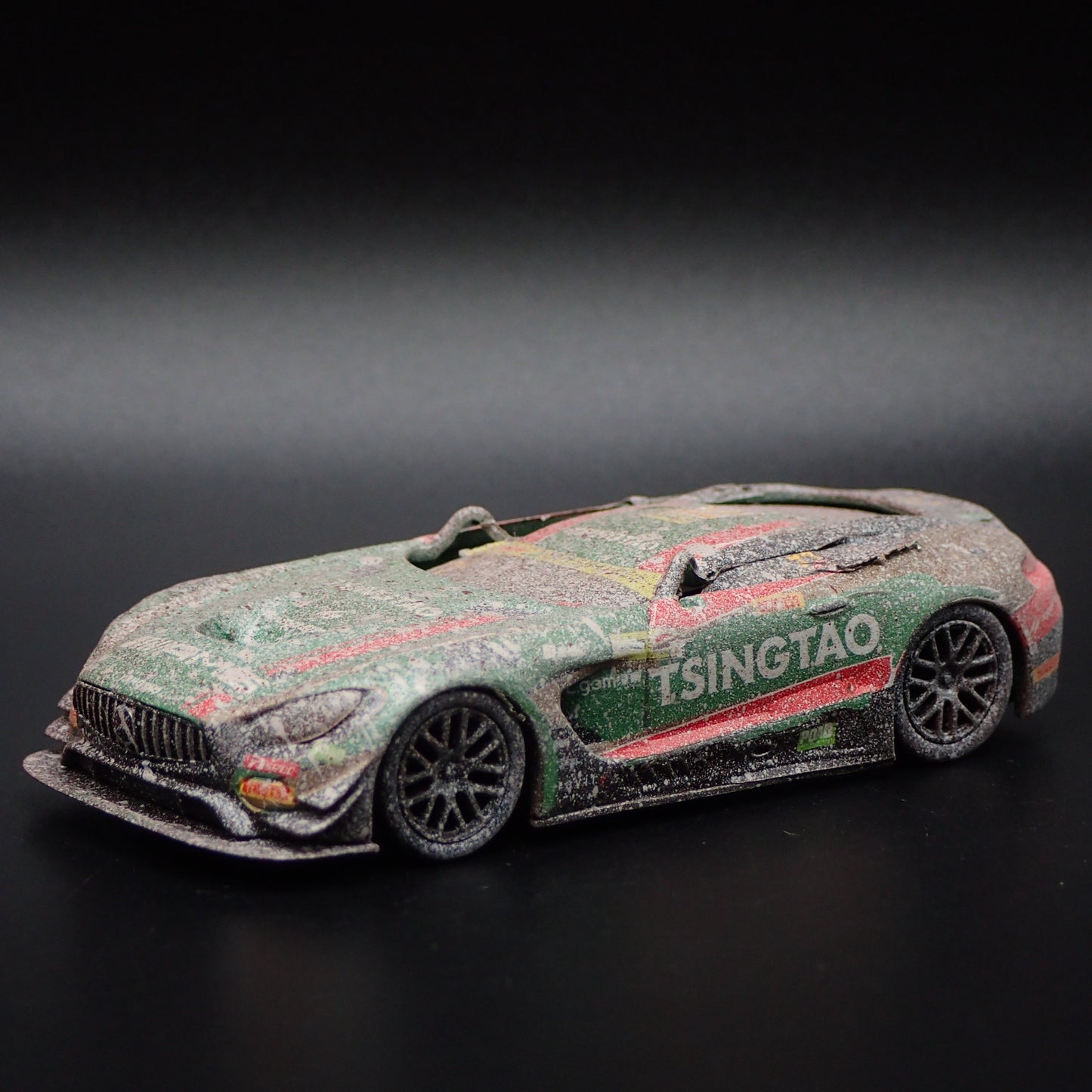MERCEDES-BENZ AMG GT3 TEAM CRAFT-BAMBOO RACING 6TH 1:64 SCALE DIECAST MODEL CAR