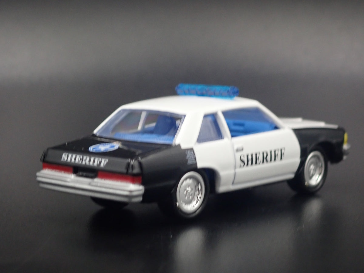 1978-1983 CHEVY CHEVROLET MALIBU SHERIFF RARE 1:64 SCALE DIECAST MODEL CAR