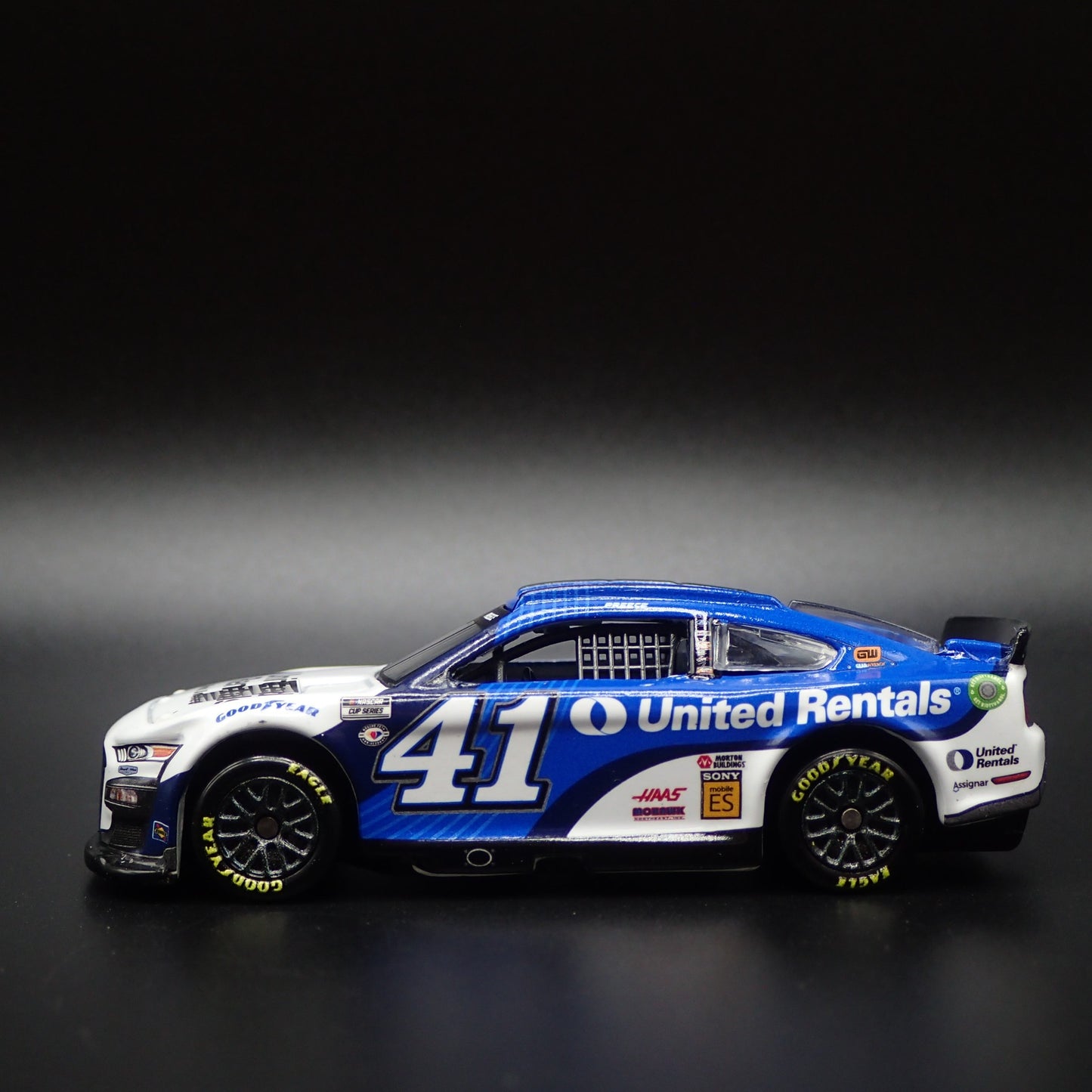 2023 23 FORD MUSTANG 41 RYAN PREECE UNITED RENTALS NASCAR 1:64 DIECAST MODEL CAR
