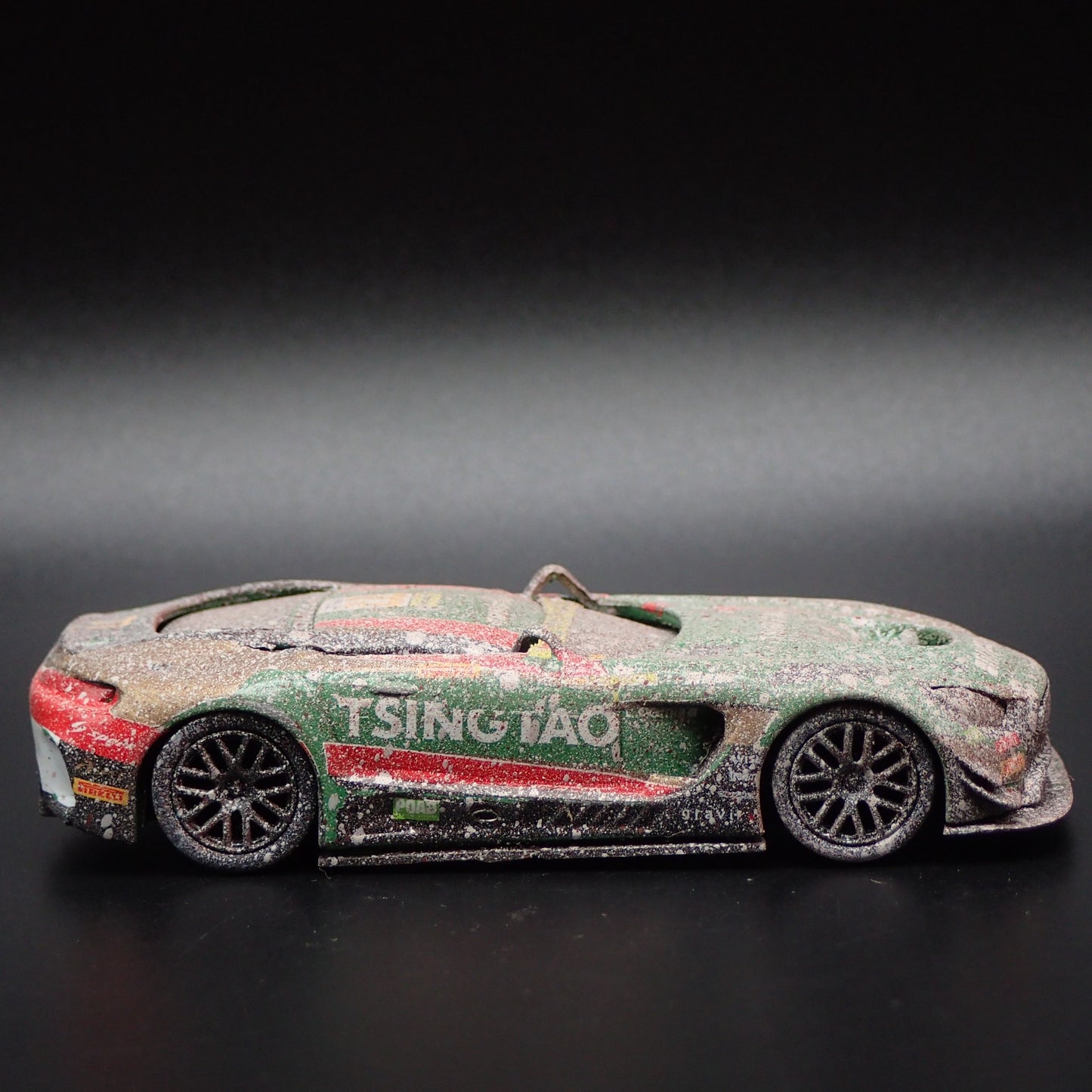 MERCEDES-BENZ AMG GT3 TEAM CRAFT-BAMBOO RACING 6TH 1:64 SCALE DIECAST MODEL CAR